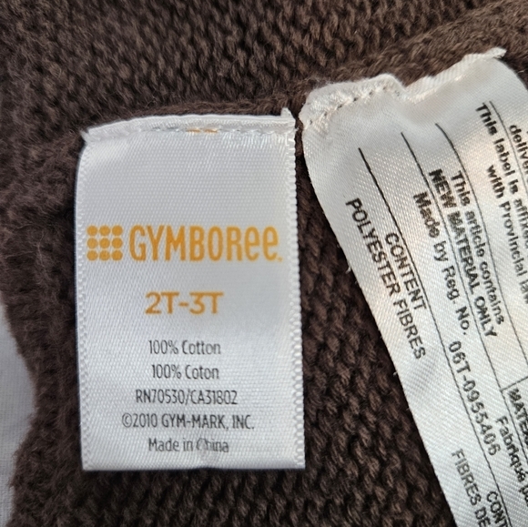 Gymboree Brown Knit 3D Moose Trapper Hat Size 2T to 3T Unisex Toddler H74 - Picture 4 of 5
